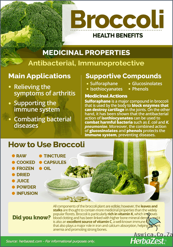 1. Health Benefits of Eating Broccoli