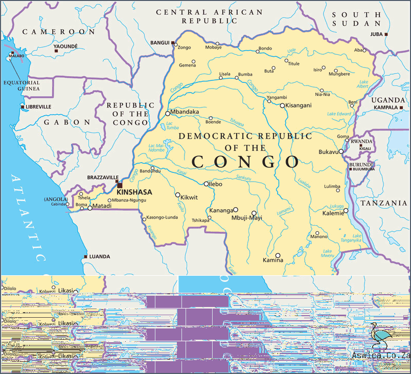 Explore Congo with this Incredible Map!