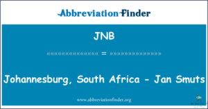Find Out the Johannesburg Country Abbreviation Now!
