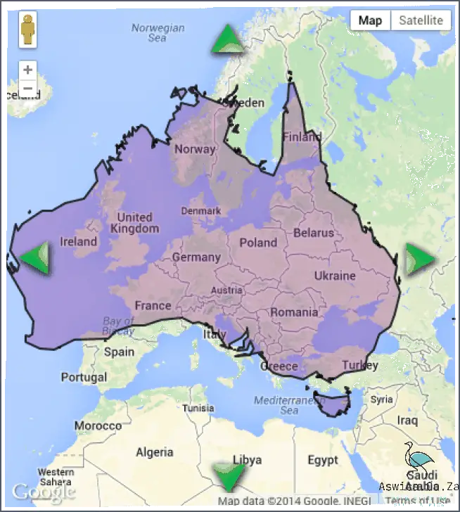 It's Unbelievable Europe Vs Australia In Size March 2024 Aswica.Co.Za