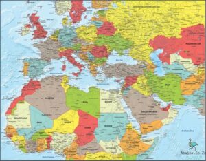 Mind-Blowing Africa and Europe Map Revealed!
