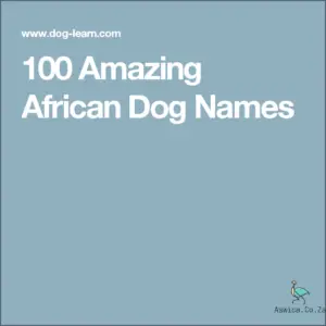 These Unique African Dog Names Are Purrfect!
