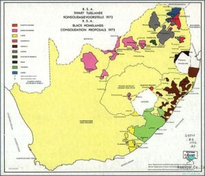 Unveiling the South African Homelands Map!