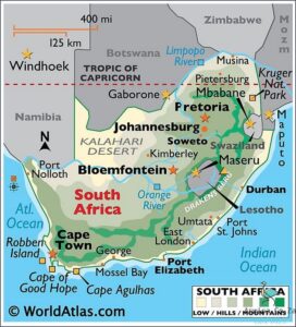 What Are Some Amazing Physical Features Of South Africa?