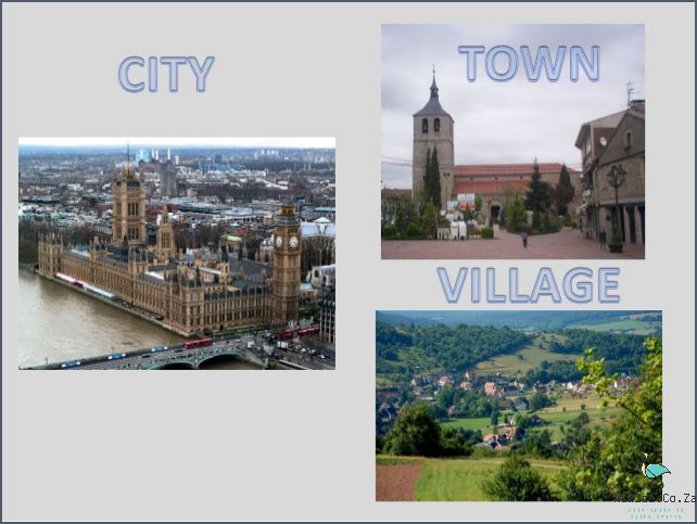 What's the Difference Between City and Town?