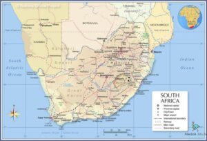 Where Is South Africa On The Map? You'll Be Surprised!