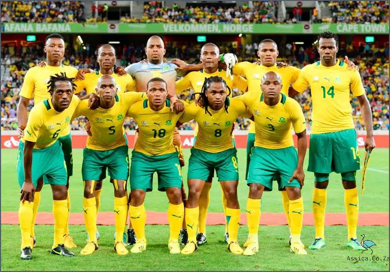 South Africa National Soccer Team Unveil New Squad