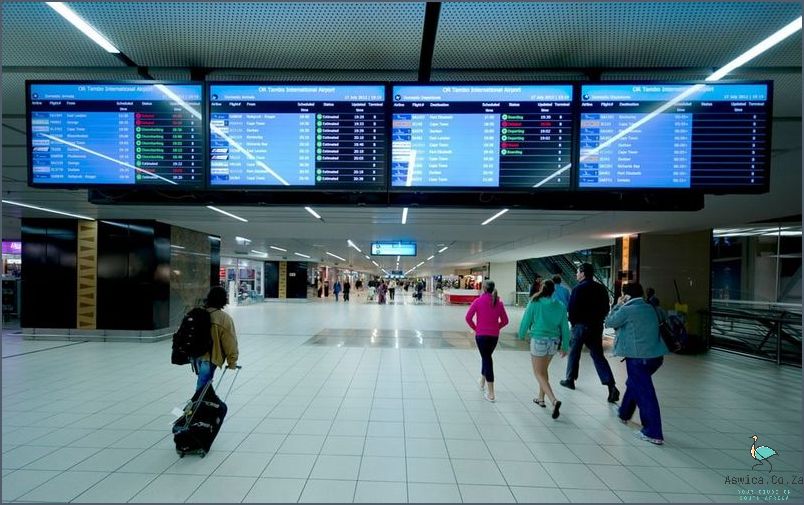 Astonishing Scenes At Or Tambo International Arrivals