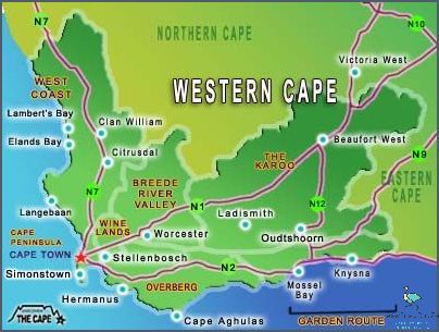Check Out This Amazing Map Of N1 From Cape Town To 2 