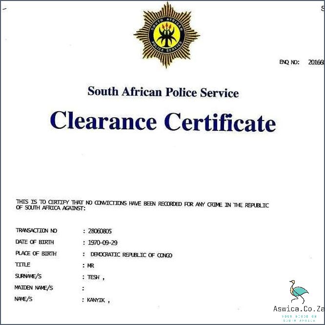 How To Check For A Criminal Record In South Africa: Uncover The Truth Now!