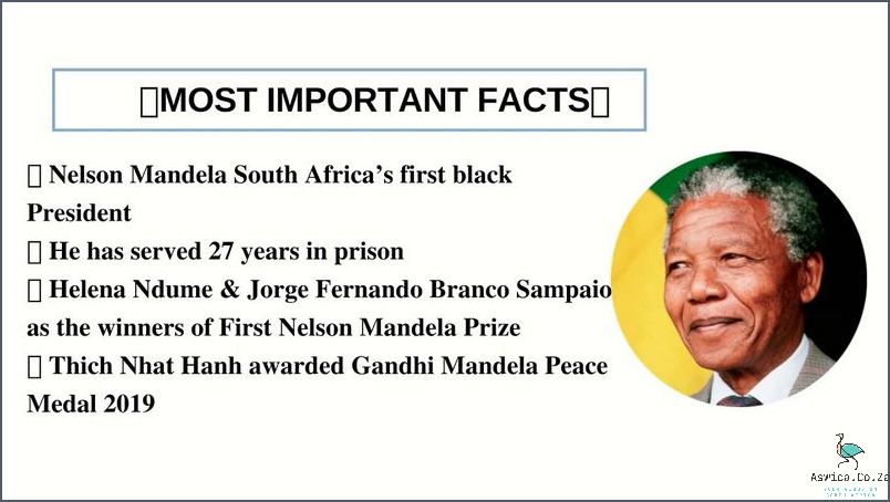 7 Amazing Facts About Nelson Mandela For Kids!