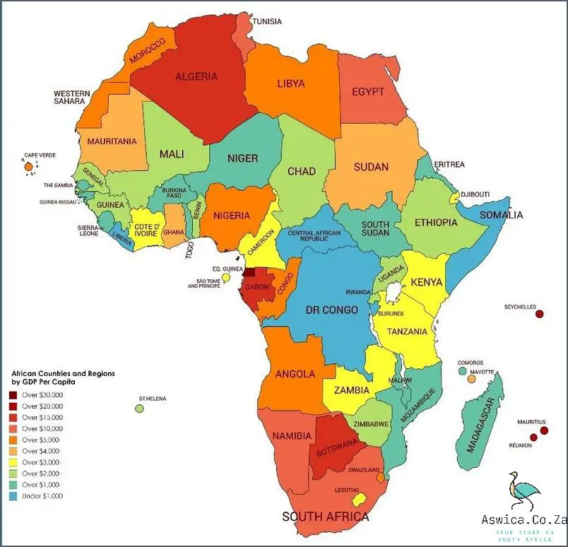 Africa Gdp Map