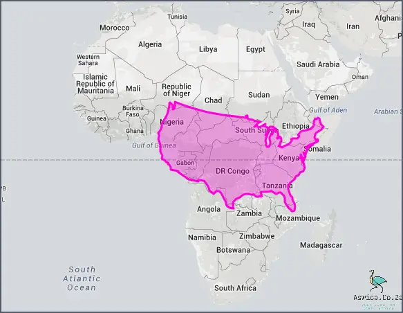 Africa Size Vs North America
