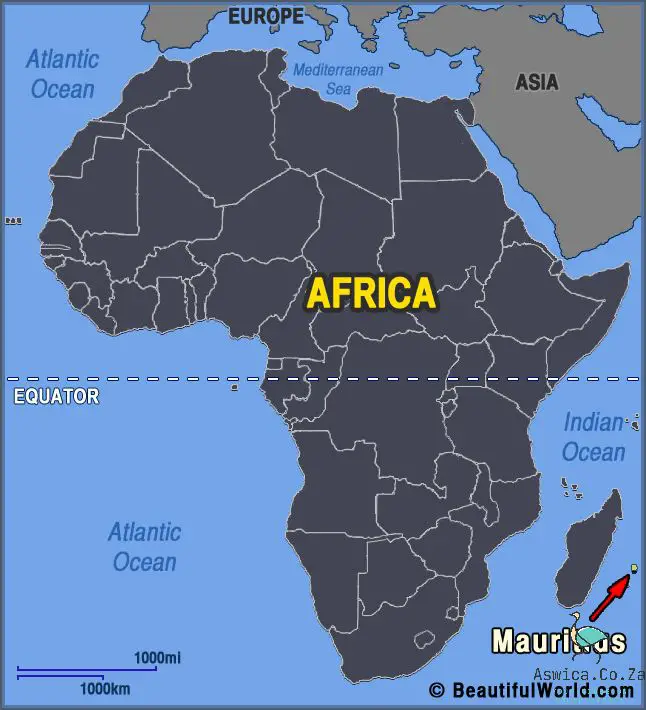 Mauritius Makes Its Mark On Africa Map!