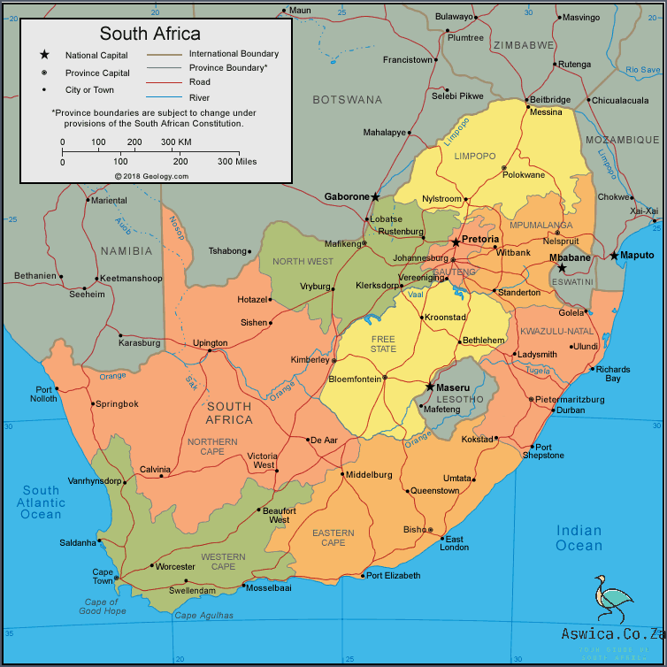 Stunning South Africa Map Images Revealed!