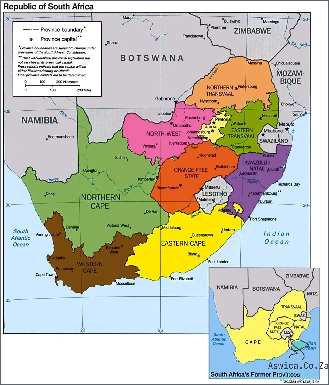 Stunning South Africa Map Images Revealed!